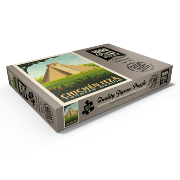 Darstellung des Puzzle Motivs Mexico: Chichén Itzá 1000 Puzzle Schachtel Ansicht1