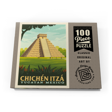 Darstellung des Puzzle Motivs Mexico: Chichén Itzá 100 Puzzle Schachtel Ansicht3
