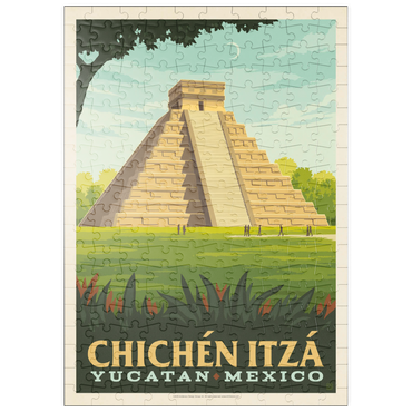 Darstellung des Puzzle Motivs puzzleplate Mexico: Chichén Itzá 200 Puzzle