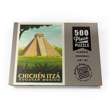 Darstellung des Puzzle Motivs Mexico: Chichén Itzá 500 Puzzle Schachtel Ansicht3