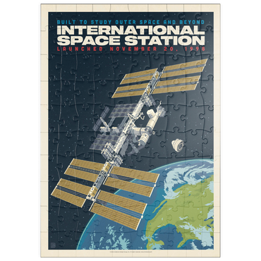Darstellung des Puzzle Motivs puzzleplate NASA: 1998 International Space Station 100 Puzzle