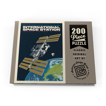 Darstellung des Puzzle Motivs NASA: 1998 International Space Station 200 Puzzle Schachtel Ansicht3