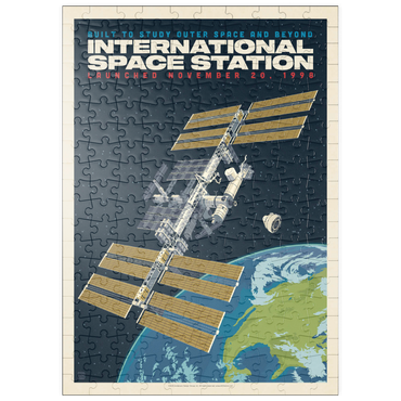 Darstellung des Puzzle Motivs puzzleplate NASA: 1998 International Space Station 200 Puzzle