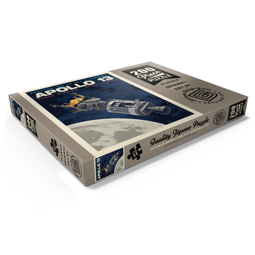 Darstellung des Puzzle Motivs NASA 1970: Apollo 13 200 Puzzle Schachtel Ansicht1