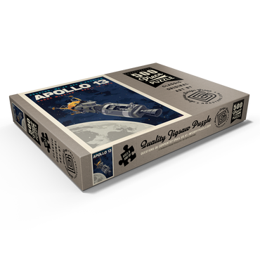 Darstellung des Puzzle Motivs NASA 1970: Apollo 13 500 Puzzle Schachtel Ansicht1