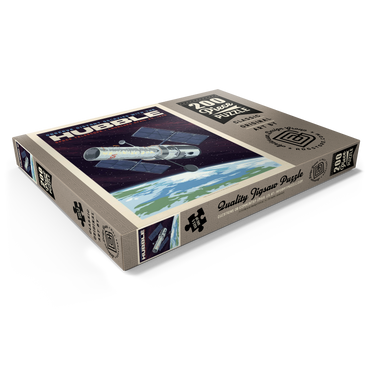 Darstellung des Puzzle Motivs NASA 1990: Hubble Space Telescope 200 Puzzle Schachtel Ansicht1