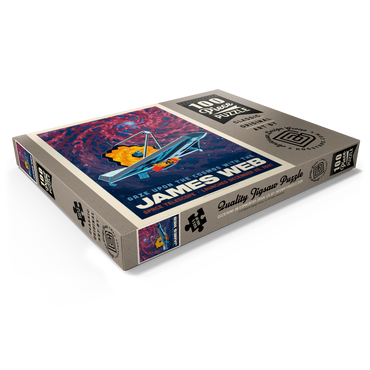 Darstellung des Puzzle Motivs NASA 2021: James Webb Space Telescope 100 Puzzle Schachtel Ansicht1