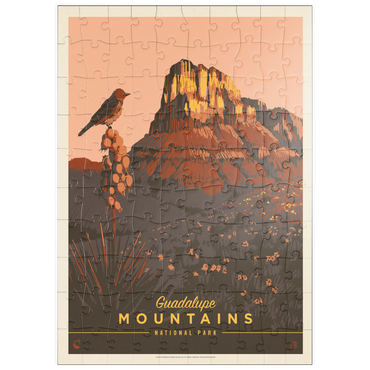 Darstellung des Puzzle Motivs puzzleplate Guadalupe Mountains National Park: Early Bird 100 Puzzle