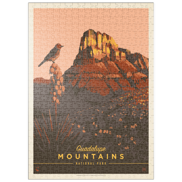 Darstellung des Puzzle Motivs puzzleplate Guadalupe Mountains National Park: Early Bird 500 Puzzle