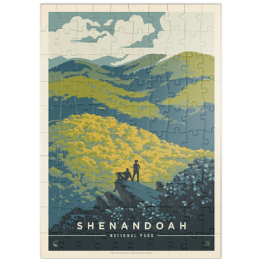 Darstellung des Puzzle Motivs puzzleplate Shenandoah National Park: Blue Ridge Beauty 100 Puzzle