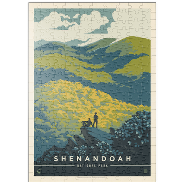 Darstellung des Puzzle Motivs puzzleplate Shenandoah National Park: Blue Ridge Beauty 200 Puzzle