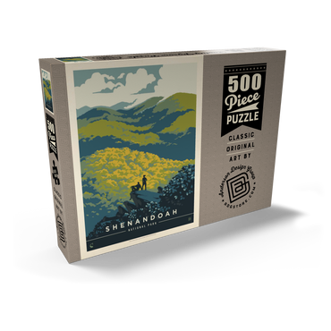 Darstellung des Puzzle Motivs Shenandoah National Park: Blue Ridge Beauty 500 Puzzle Schachtel Ansicht2