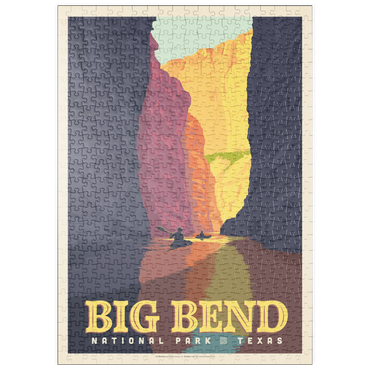 Darstellung des Puzzle Motivs puzzleplate Big Bend National Park: Rio Grande 500 Puzzle
