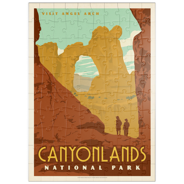 Darstellung des Puzzle Motivs puzzleplate Canyonlands National Park: Angel Arch 100 Puzzle