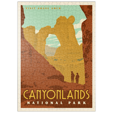 Darstellung des Puzzle Motivs puzzleplate Canyonlands National Park: Angel Arch 500 Puzzle