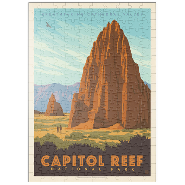 Darstellung des Puzzle Motivs puzzleplate Capitol Reef National Park: Cathedral Valley 200 Puzzle