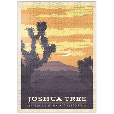 Darstellung des Puzzle Motivs puzzleplate Joshua Tree National Park 1000 Puzzle