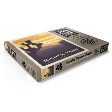 Darstellung des Puzzle Motivs Joshua Tree National Park 100 Puzzle Schachtel Ansicht1