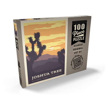 Darstellung des Puzzle Motivs Joshua Tree National Park 100 Puzzle Schachtel Ansicht2