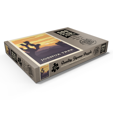 Darstellung des Puzzle Motivs Joshua Tree National Park 500 Puzzle Schachtel Ansicht1