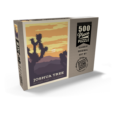 Darstellung des Puzzle Motivs Joshua Tree National Park 500 Puzzle Schachtel Ansicht2