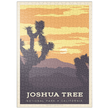 Darstellung des Puzzle Motivs puzzleplate Joshua Tree National Park 500 Puzzle
