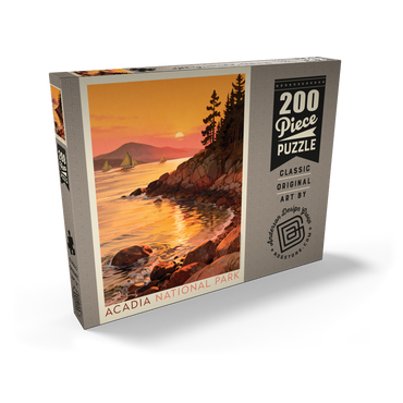Darstellung des Puzzle Motivs Acadia National Park: Daybreak 200 Puzzle Schachtel Ansicht2