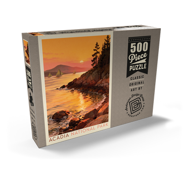 Darstellung des Puzzle Motivs Acadia National Park: Daybreak 500 Puzzle Schachtel Ansicht2
