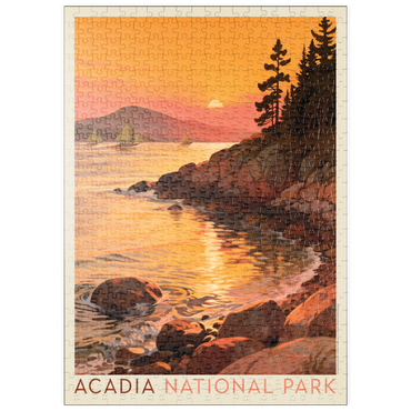 Darstellung des Puzzle Motivs puzzleplate Acadia National Park: Daybreak 500 Puzzle