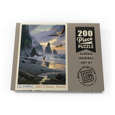 Darstellung des Puzzle Motivs Olympic National Park: Pelican Paradise 200 Puzzle Schachtel Ansicht3