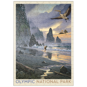 Darstellung des Puzzle Motivs puzzleplate Olympic National Park: Pelican Paradise 200 Puzzle