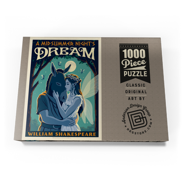 Darstellung des Puzzle Motivs A Midsummer Night's Dream: William Shakespeare 1000 Puzzle Schachtel Ansicht3