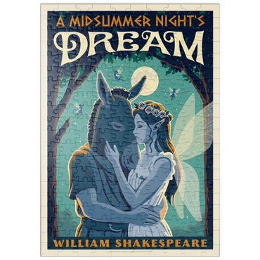 Darstellung des Puzzle Motivs puzzleplate A Midsummer Night's Dream: William Shakespeare 200 Puzzle