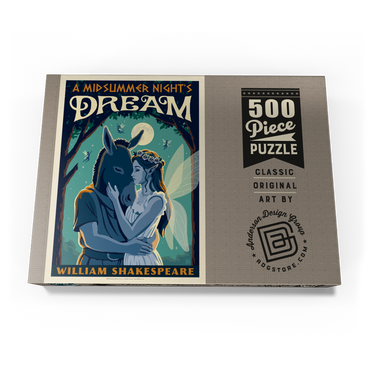 Darstellung des Puzzle Motivs A Midsummer Night's Dream: William Shakespeare 500 Puzzle Schachtel Ansicht3