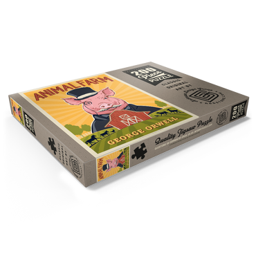 Darstellung des Puzzle Motivs Animal Farm: George Orwell 200 Puzzle Schachtel Ansicht1