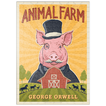 Darstellung des Puzzle Motivs puzzleplate Animal Farm: George Orwell 200 Puzzle