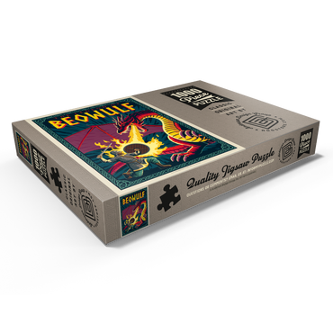Darstellung des Puzzle Motivs The Legend Of Beowulf 1000 Puzzle Schachtel Ansicht1
