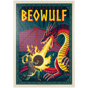 Darstellung des Puzzle Motivs puzzleplate The Legend Of Beowulf 1000 Puzzle