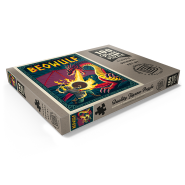 Darstellung des Puzzle Motivs The Legend Of Beowulf 100 Puzzle Schachtel Ansicht1