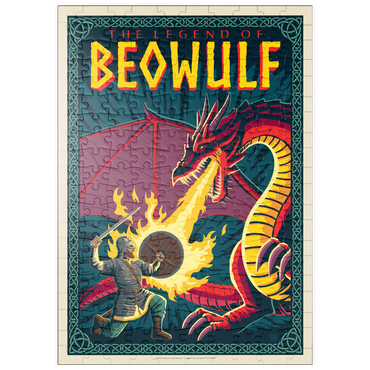 Darstellung des Puzzle Motivs puzzleplate The Legend Of Beowulf 200 Puzzle