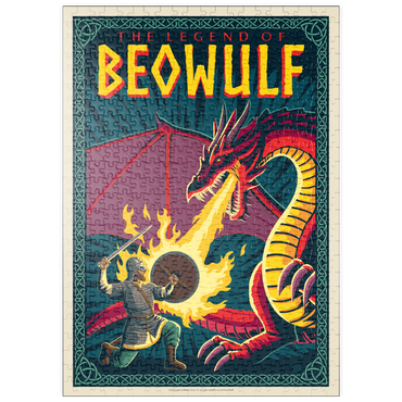 Darstellung des Puzzle Motivs puzzleplate The Legend Of Beowulf 500 Puzzle