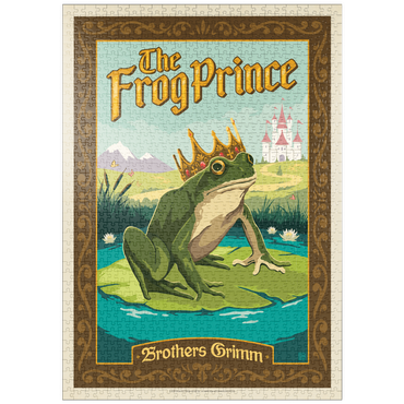 Darstellung des Puzzle Motivs puzzleplate The Frog Prince: Brothers Grimm 1000 Puzzle