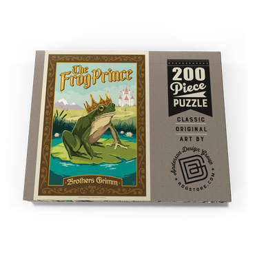 Darstellung des Puzzle Motivs The Frog Prince: Brothers Grimm 200 Puzzle Schachtel Ansicht3