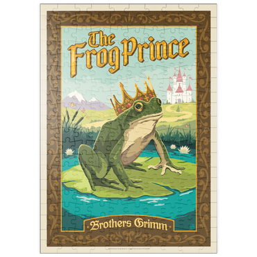 Darstellung des Puzzle Motivs puzzleplate The Frog Prince: Brothers Grimm 200 Puzzle