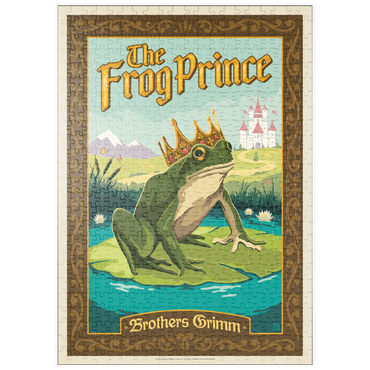 Darstellung des Puzzle Motivs puzzleplate The Frog Prince: Brothers Grimm 500 Puzzle