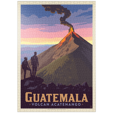 Darstellung des Puzzle Motivs puzzleplate Guatemala: Volcan Acatenango 1000 Puzzle