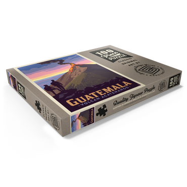 Darstellung des Puzzle Motivs Guatemala: Volcan Acatenango 100 Puzzle Schachtel Ansicht1