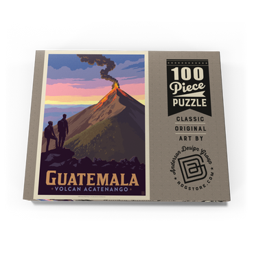 Darstellung des Puzzle Motivs Guatemala: Volcan Acatenango 100 Puzzle Schachtel Ansicht3