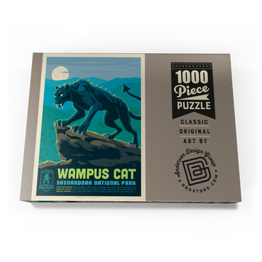 Darstellung des Puzzle Motivs Legends Of The National Parks: Shenandoah's Wampus Cat 1000 Puzzle Schachtel Ansicht3