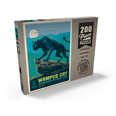 Darstellung des Puzzle Motivs Legends Of The National Parks: Shenandoah's Wampus Cat 200 Puzzle Schachtel Ansicht2